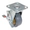 Vestil Rubber Swivel With Brake Caster 5 In. Diameter x 2 In. Width 661 Lb. Capacity Dark Gray/Gold CST-KSM-5X2MR-SWB - alternate 3